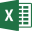 1043px Microsoft Excel 2013 logo.svg