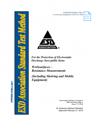 front ANSI ESD STM4.1 2017