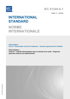 Cover IEC 61340 6 1 2018
